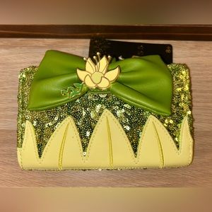 Loungefly Sequins Princess Series Wallet - Tiana